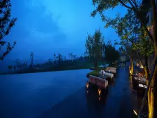 清水大平层,大横厅户型,一线看江,看高尔夫,视野好