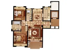 雅戈尔长风8号 南北通透精装两房 中层视野佳