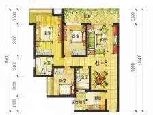 波士顿景上 2室2厅 南