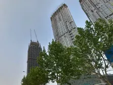 雅颂居1号楼3室,户型方正,一线河景,没遮挡看房方便