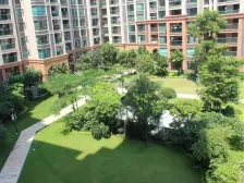 安静看花园 中间楼层 采光视野好