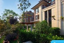 山水壹号军山脚下,高档别墅区,环境优美,联满五唯一