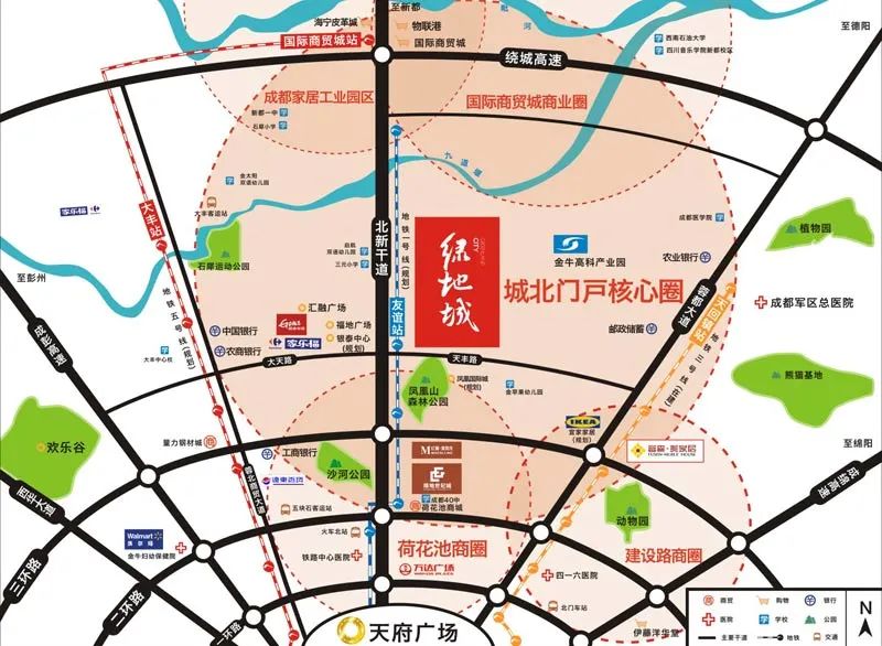 领地海纳时代,仁和香榭广场,国宾时光汇,绿地城,东原亲亲里,交大归谷建设派