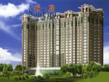 电梯大三室 户型方正 带储物间 南北通透 双卫