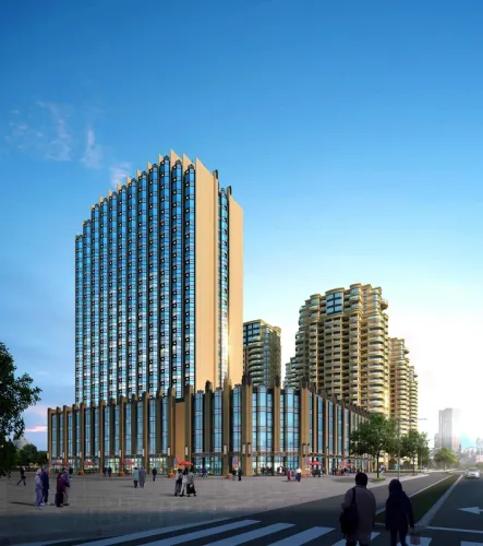 金色水岸效果图转角效果图