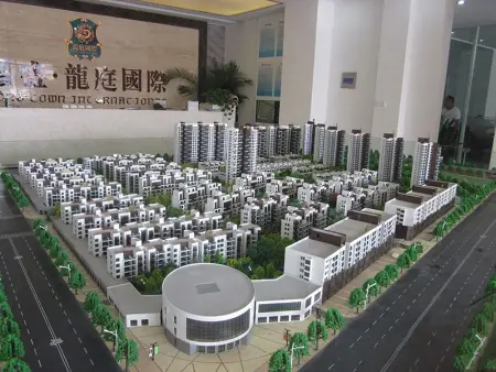 嘉盛·龙庭国际总占地460亩,总建筑面积220736.