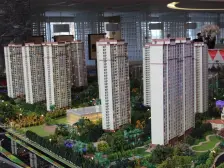 星雨华府8号楼森林观园全景房,三房二卫装修很好