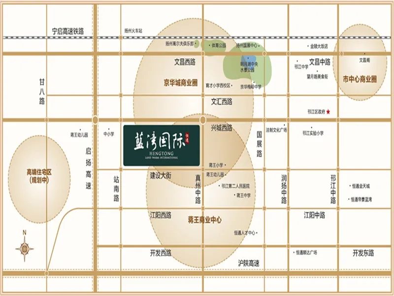 恒通蓝湾国际交通图区位图 恒通蓝湾国际交通图区位图