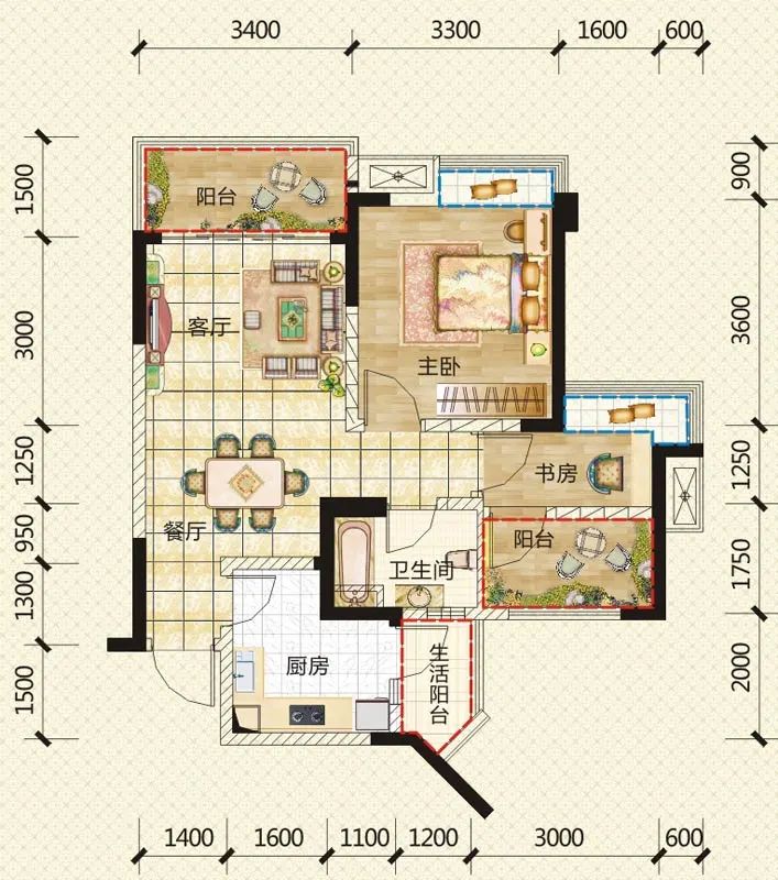 户型图1/1