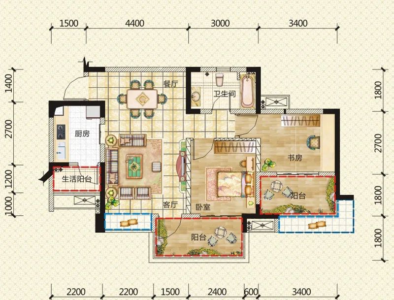户型图3/3