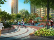 地铁口,落地窗,河景房,通风采光好