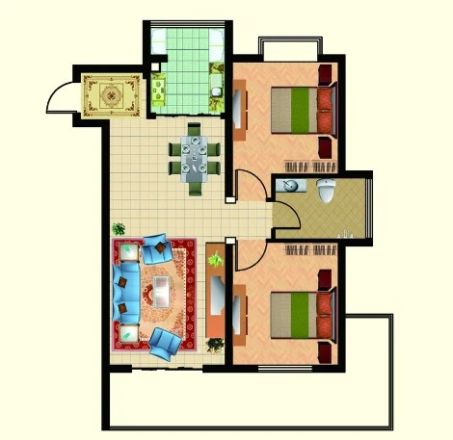 楚才小区户型图