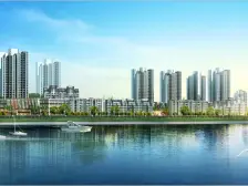 金江港湾两房 户型方正采光好 家具家齐全拎包入住