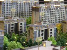 艾溪湖湿地公园旁, 小区人车分流, 视野开阔。