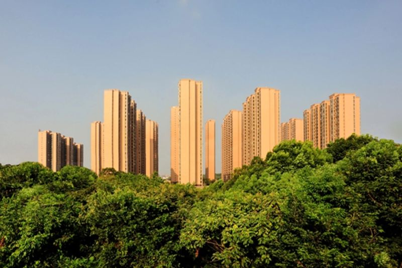 小区内部实景