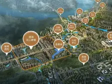 滨江春城 一楼带花 园 全新装修 上下三层