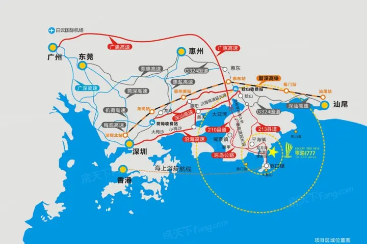 恩歌源·享海1777区位图-深圳搜房网