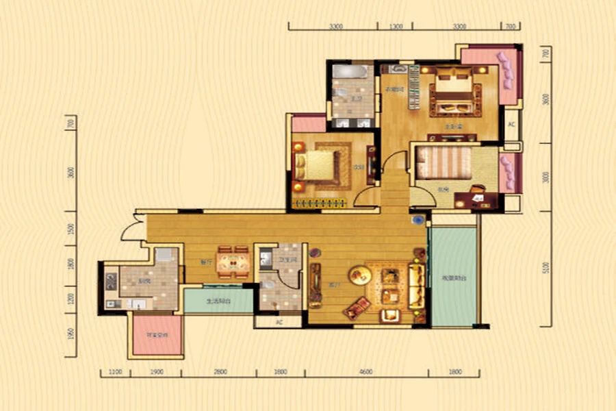 户型图3/3