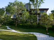 长清湖瑜园别墅,仅有双拼别墅带院子,有钥匙看房方便