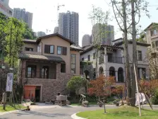 观音桥商圈,嘉凯城北麓官邸,联排别墅端户,3+1结构