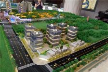 江北嘴保利横厅三房 前后看中庭朝南 住家装修拎包入住