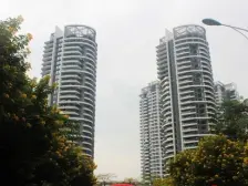 海峡国际社区独有户型、带双层100平露台