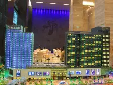 房子装修好,复式中空,南向阳光好