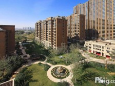 样板间房装修精致全屋石材铺设低楼层接地气但采光很好