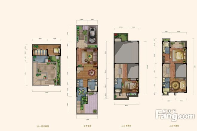 同景国际城雍华府户型图