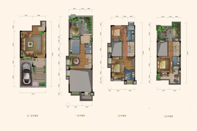 同景国际城雍华府户型图