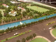 一线看君兰高尔夫别墅,满五年唯一,两个电梯口单边V