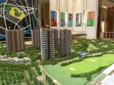 美的君兰江山,高楼层视野景观很好