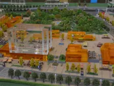 品质三房,正朝南,朝中庭,视野无遮挡