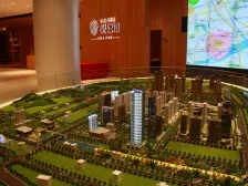 保利碧桂园悦公馆四房高层,双阳台对流