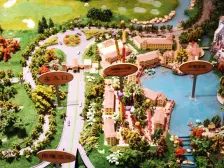 庆隆南山高尔夫一线高尔夫3+1联排别墅,私家花园车位