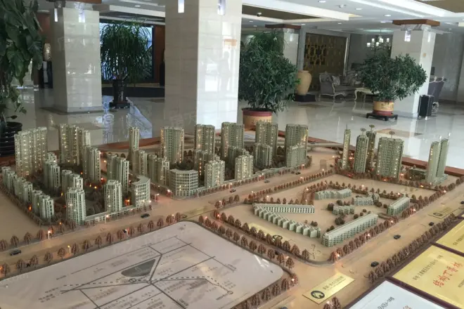华尚万象新天实景图