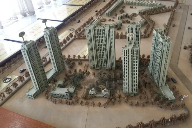 华尚万象新天实景图