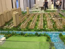 绿地必看精装下叠,低密度小区,大四房南北花园