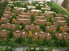 法式叠加别墅,附加185平地下室 带200平花园 看房方便