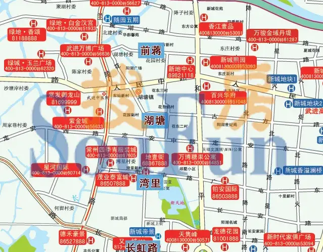 常州市地铁规划图曝光 1号线于2016年通车(图)