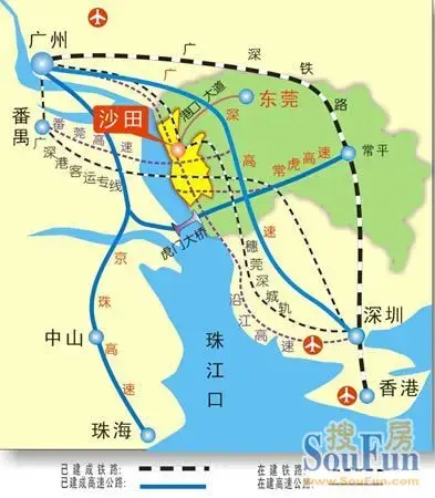 沙田三盘实地探访 东莞价格洼地抢食城轨经济