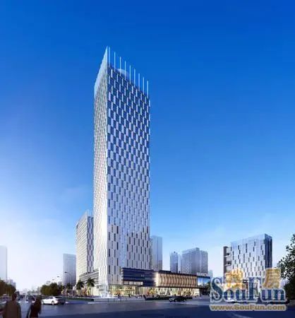华夏中央广场效果图 华夏中央广场效果图