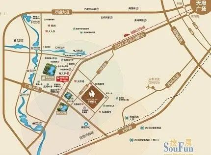 蓉城胜景区位图 蓉城胜景区位图