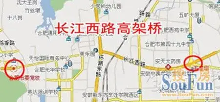 最便捷高架:长江西路高架