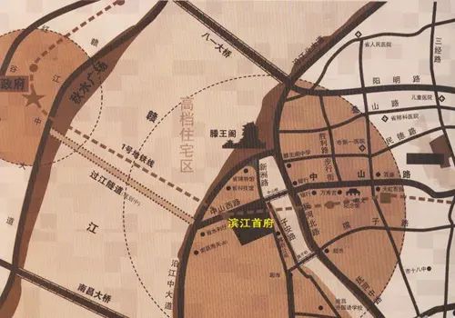 滨江首府区位图 滨江首府区位图