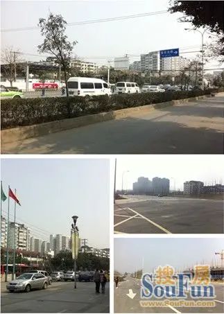 五大片区部分道路现状 五大片区部分道路现状