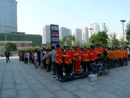 消防演习现场 消防演习现场
