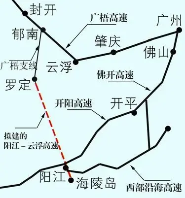 云浮至罗定高速公路双东至榃滨段