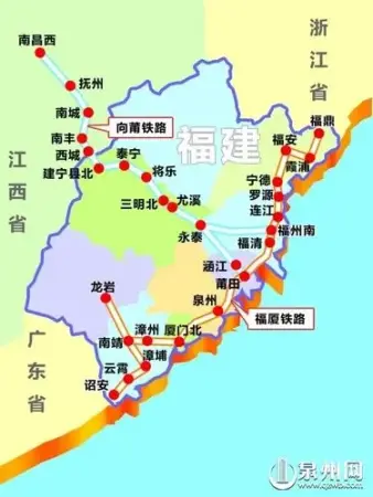 泉州动车线路形成"周末旅游圈" 缓解春运压力