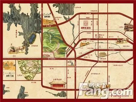 海亮红玺台区位图 海亮红玺台区位图